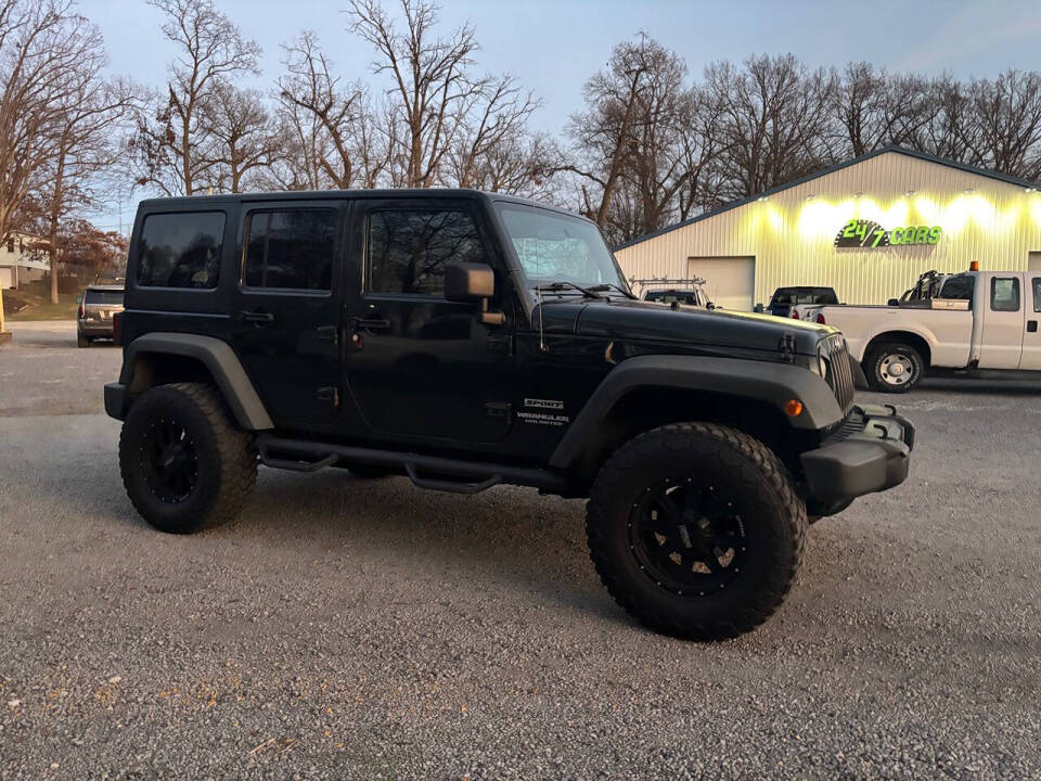 2011 Jeep Wrangler Unlimited for sale at 24/7 Cars Warsaw in Warsaw, IN