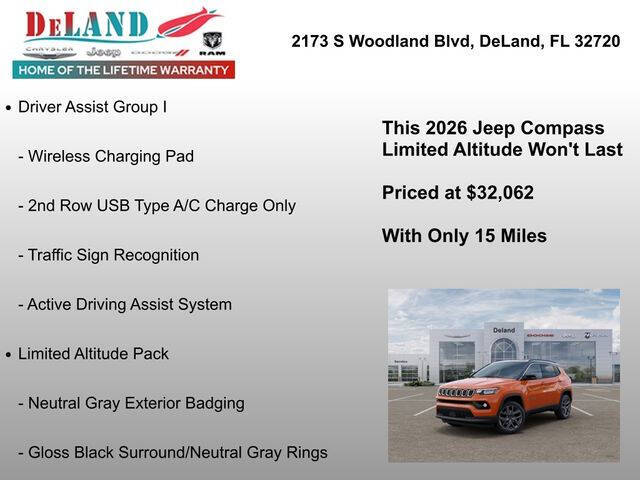 2026 Jeep Compass Limited