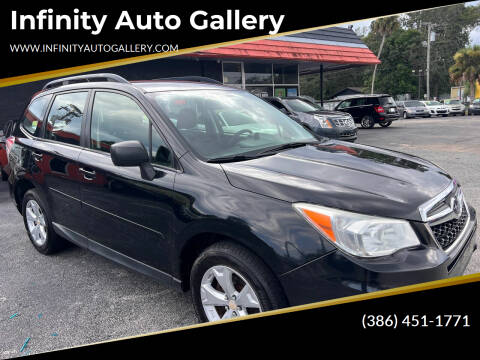 2015 Subaru Forester for sale at Infinity Auto Gallery in Daytona Beach FL