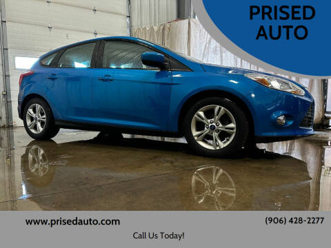 2012 Ford Focus for sale at PRISED AUTO in Gladstone MI