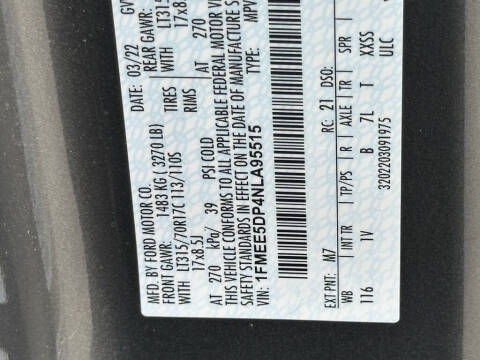 2022 Ford Bronco Badlands Advanced