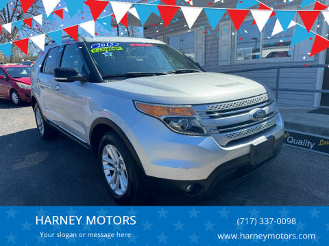 2015 Ford Explorer for sale at HARNEY MOTORS in Gettysburg PA