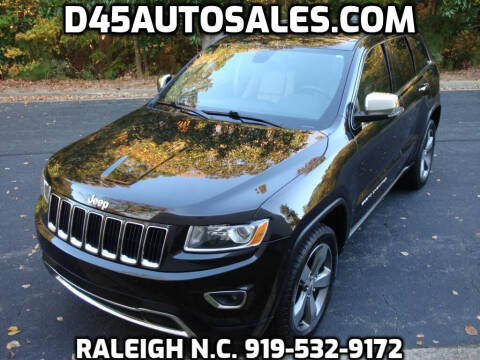 2015 Jeep Grand Cherokee for sale at D45 Auto Brokers in Raleigh NC