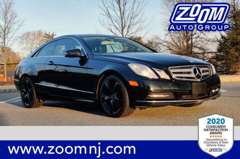 2013 Mercedes-Benz E-Class for sale at Zoom Auto Group in Parsippany NJ