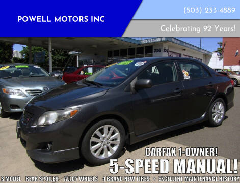 2009 Toyota Corolla for sale at Powell Motors Inc in Portland OR