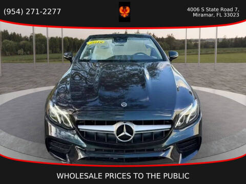 2018 Mercedes-Benz E-Class E 400