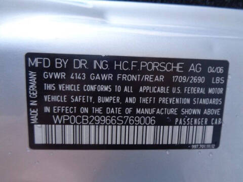 2006 Porsche 911 Carrera S