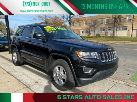 2015 Jeep Grand Cherokee for sale at 6 STARS AUTO SALES INC in Chicago IL
