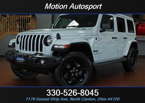 2021 Jeep Wrangler Unlimited for sale at Motion Auto Sport in North Canton OH