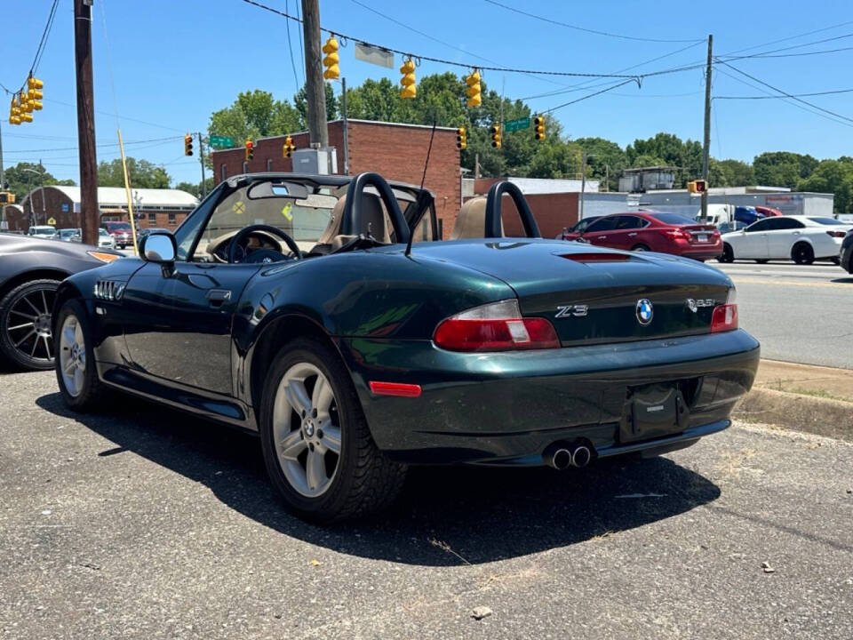 2001 BMW Z3 for sale at Wild Horses Auto Sales in Gastonia, NC