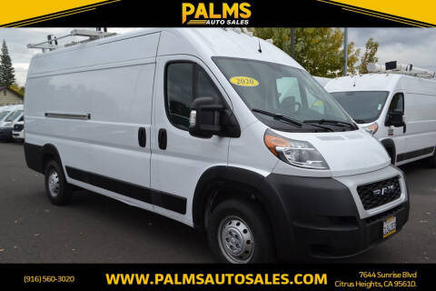 2020 RAM ProMaster for sale at Palms Auto Sales in Citrus Heights CA