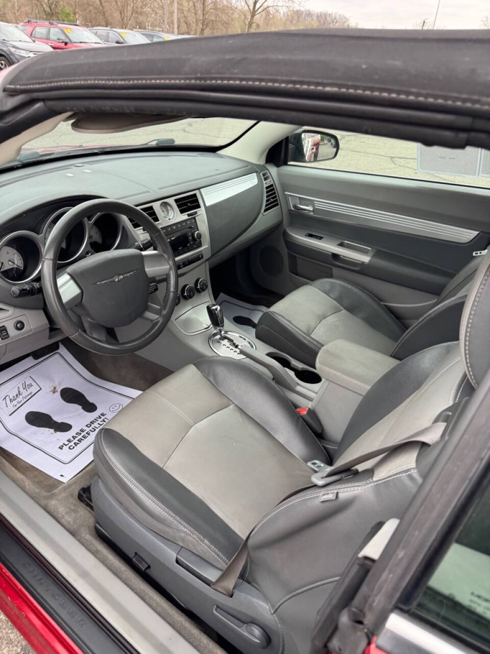 Red 2008 Chrysler Sebring Touring Convertible Touring 2dr Convertible 1