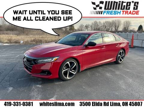 2022 Honda Accord for sale at White's Honda Toyota of Lima in Lima OH