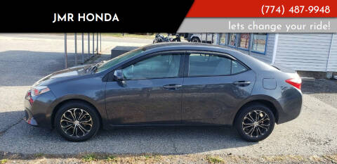 2016 Toyota Corolla for sale at JMR Honda in Hyannis MA
