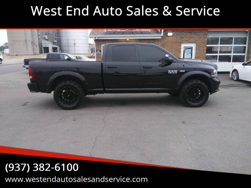 2016 RAM 1500 for sale at West End Auto Sales & Service in Wilmington OH