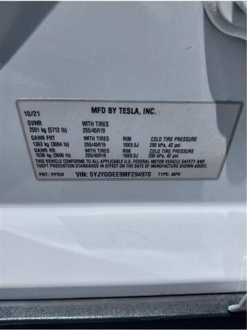 2021 Tesla Model Y Long Range