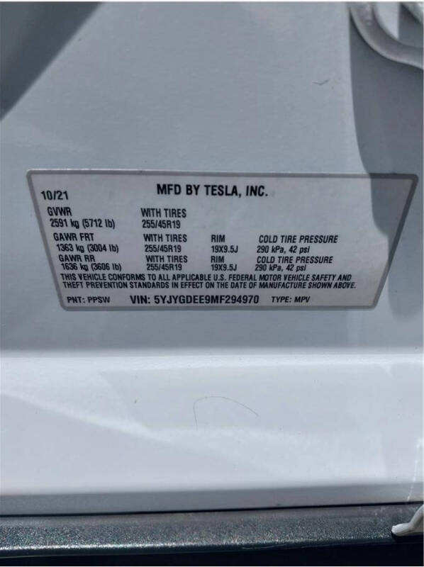 2021 Tesla Model Y Long Range
