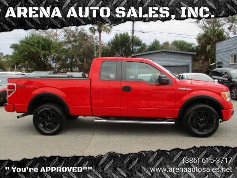 2013 Ford F-150 for sale at ARENA AUTO SALES,  INC. in Holly Hill FL