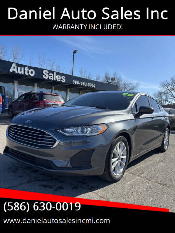 2020 Ford Fusion for sale at Daniel Auto Sales Inc in Clinton Township MI