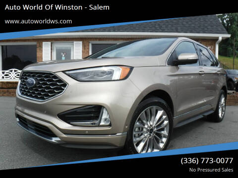 2020 Ford Edge for sale at Auto World Of Winston - Salem in Winston Salem NC