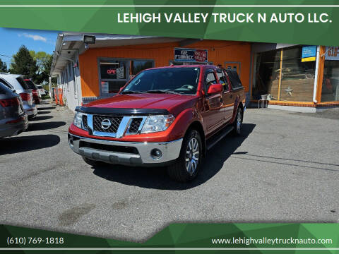2013 Nissan Frontier for sale at Lehigh Valley Truck n Auto LLC. in Schnecksville PA