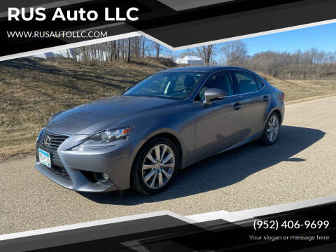 2016 Lexus IS 300 for sale at RUS Auto in Shakopee MN