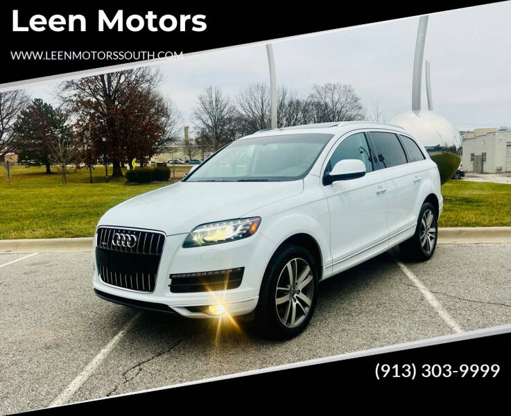 2013 Audi Q7 for sale at Leen Motors in Merriam KS