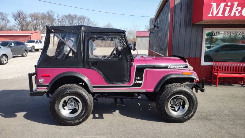 1975 Jeep CJ-5 for sale at MIKE'S CYCLE & AUTO in Connersville IN