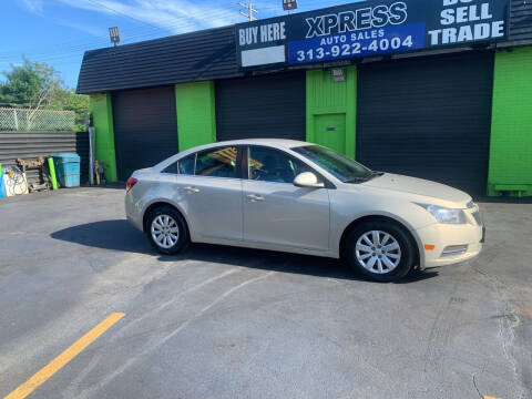 2011 Chevrolet Cruze for sale at Xpress Auto Sales in Roseville MI