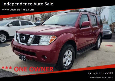 2006 Nissan Pathfinder for sale at Independence Auto Sale in Bordentown NJ