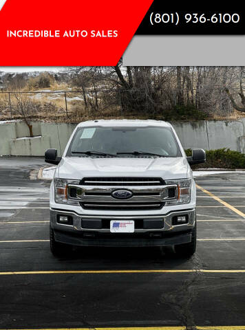 2018 Ford F-150 for sale at INCREDIBLE AUTO SALES in Bountiful UT