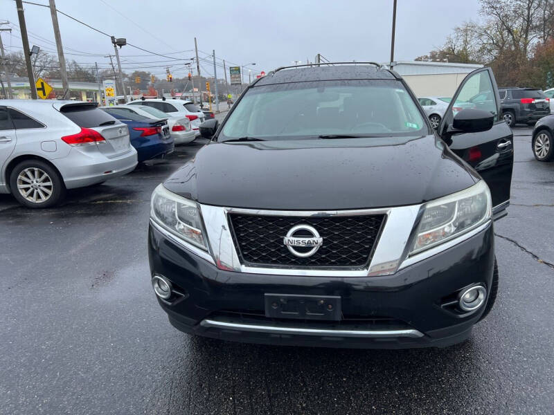 2014 Nissan Pathfinder for sale at M & J Auto Sales in Attleboro MA