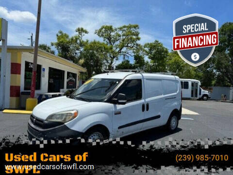 2016 RAM ProMaster City for sale at Used Cars of SWFL in Fort Myers FL