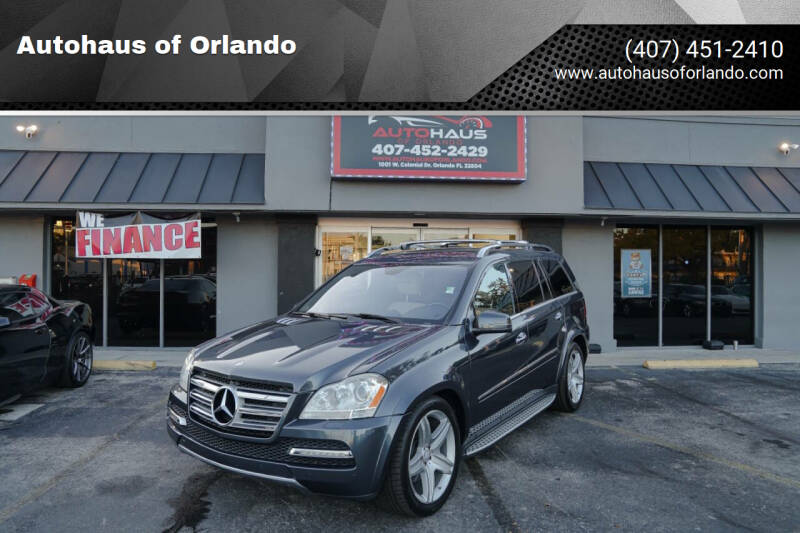 2011 Mercedes-Benz GL-Class for sale at Autohaus of Orlando in Orlando FL