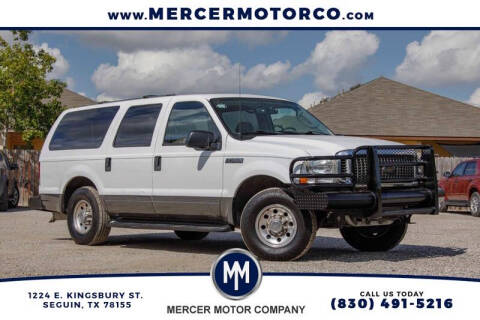 2003 Ford Excursion for sale at MERCER MOTOR CO in Seguin TX