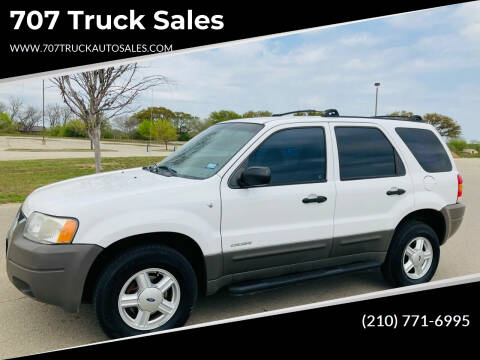 2001 Ford Escape for sale at BRACKEN MOTORS in San Antonio TX