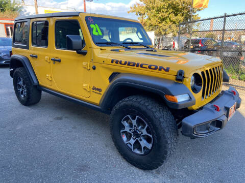 2021 Jeep Wrangler Unlimited for sale at TOP SHELF AUTOMOTIVE in Newark NJ