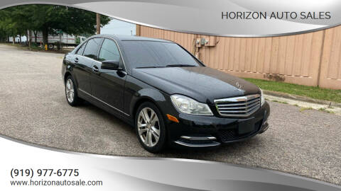 2013 Mercedes-Benz C-Class for sale at Horizon Auto Sales in Raleigh NC