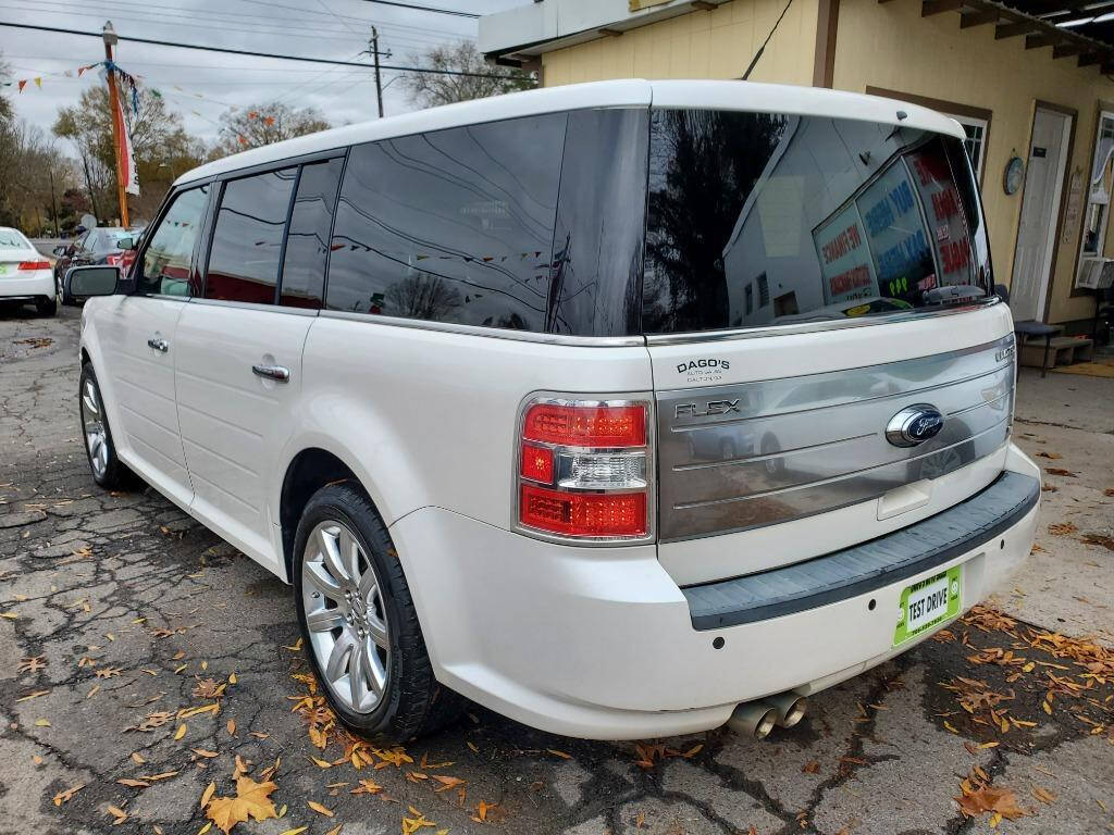 2010 Ford Flex for sale at DAGO'S AUTO SALES LLC in Dalton, GA