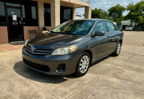 2013 Toyota Corolla for sale at Miguel Auto Fleet in Grand Prairie TX