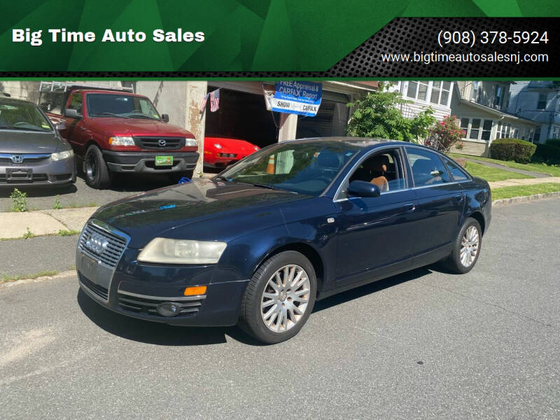 2006 Audi A6 for sale at Big Time Auto Sales in Vauxhall NJ