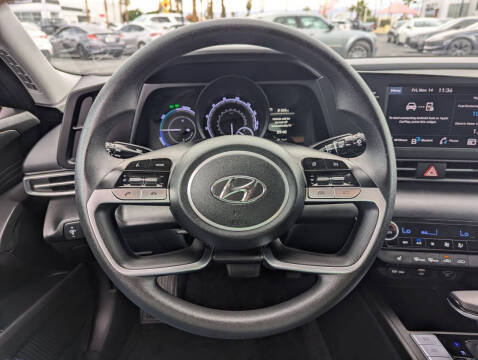 2023 Hyundai Elantra Hybrid Blue
