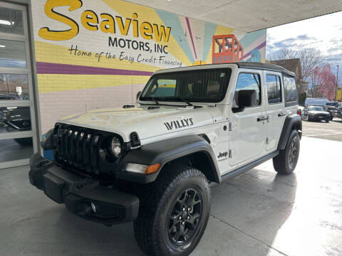 2022 Jeep Wrangler Unlimited for sale at Seaview Motors Inc in Stratford CT