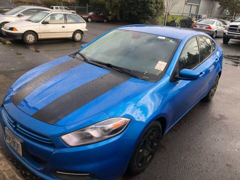 2015 Dodge Dart for sale at Blue Line Auto Group in Portland OR