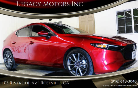 2020 Mazda Mazda3 Hatchback for sale at Legacy Motors Inc in Roseville CA