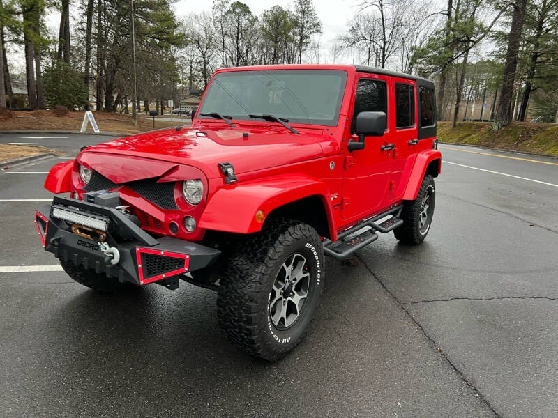 2017 Jeep Wrangler Unlimited for sale at Global Imports of Dalton LLC in Dalton GA