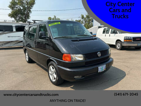 2003 Volkswagen EuroVan for sale at City Center Cars and Trucks in Roseburg OR