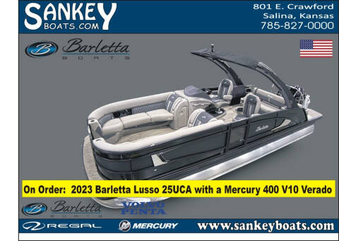 2023 Barletta Lusso 25UCA for sale at SankeyBoats.com in Salina KS