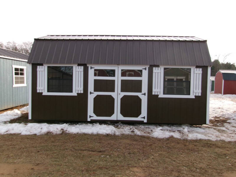 10 x 20 side  lofted barn