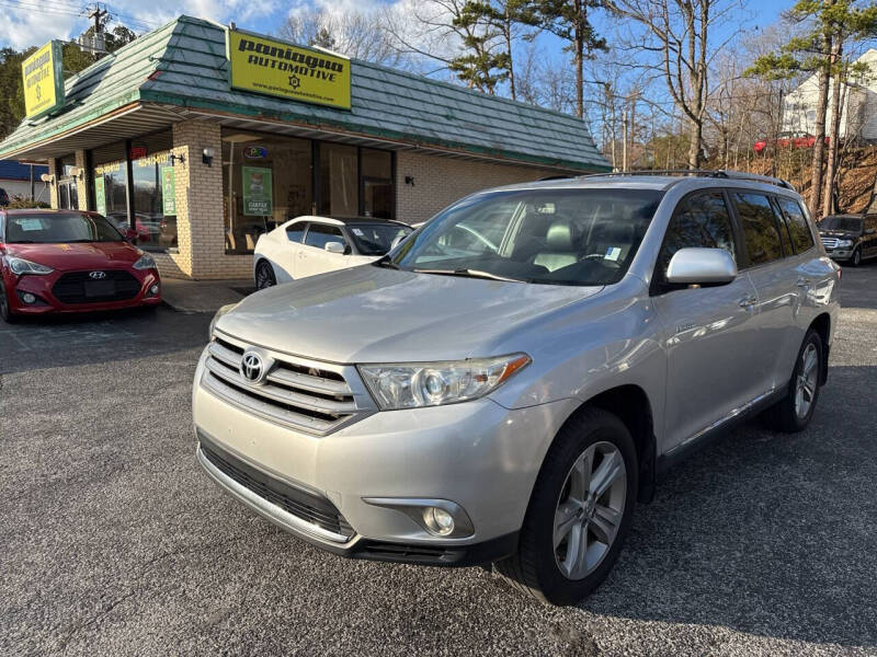 2013 Toyota Highlander for sale at PANIAGUA AUTOMOTIVE in Chattanooga TN